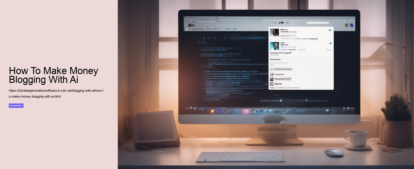 How To Make Money Blogging With Ai