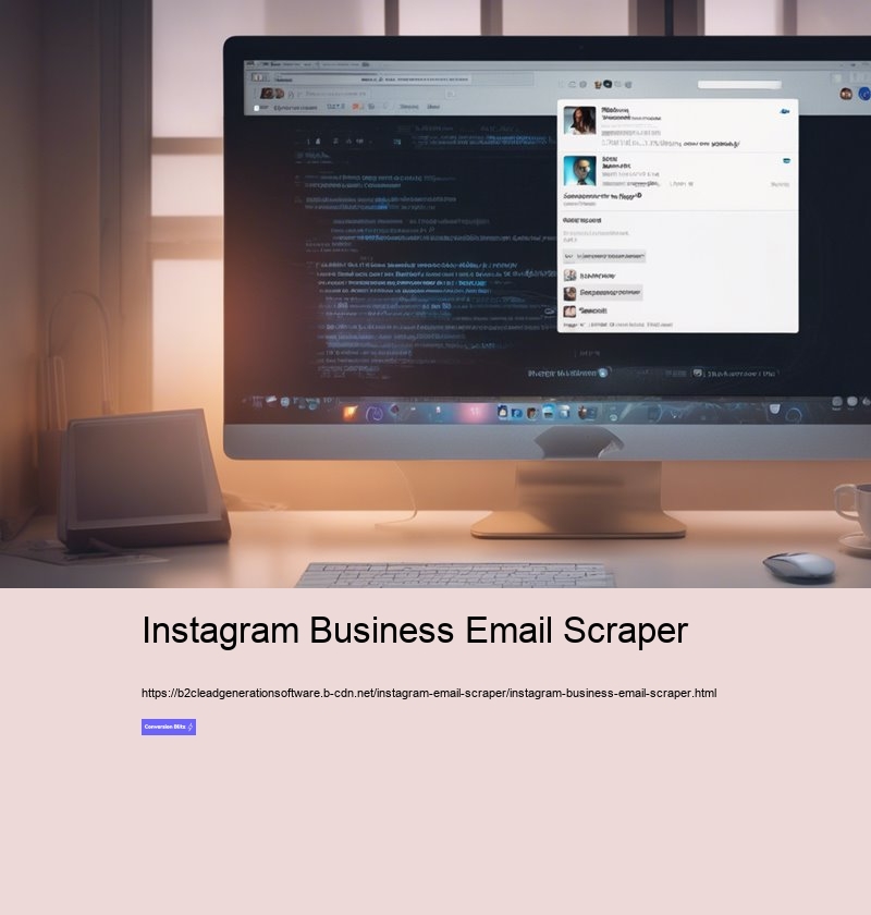 Instagram Business Email Scraper